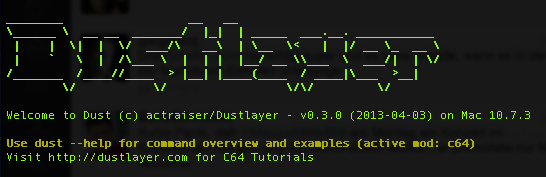 ​Dust is a command line suite I wrote to support cross-development on Mac