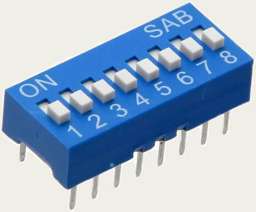 I an memory mapped I/O world a byte can be seen as standard DIP Switch with each Bit being responsible for a specific task. 