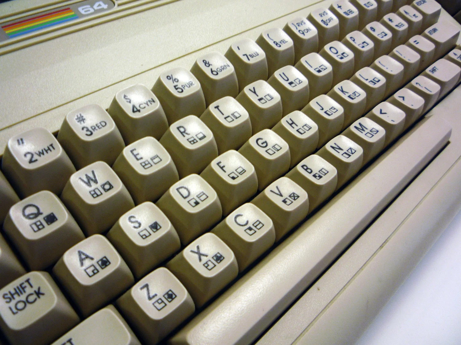 Up to four different characters can be accessed with various short cuts per key.