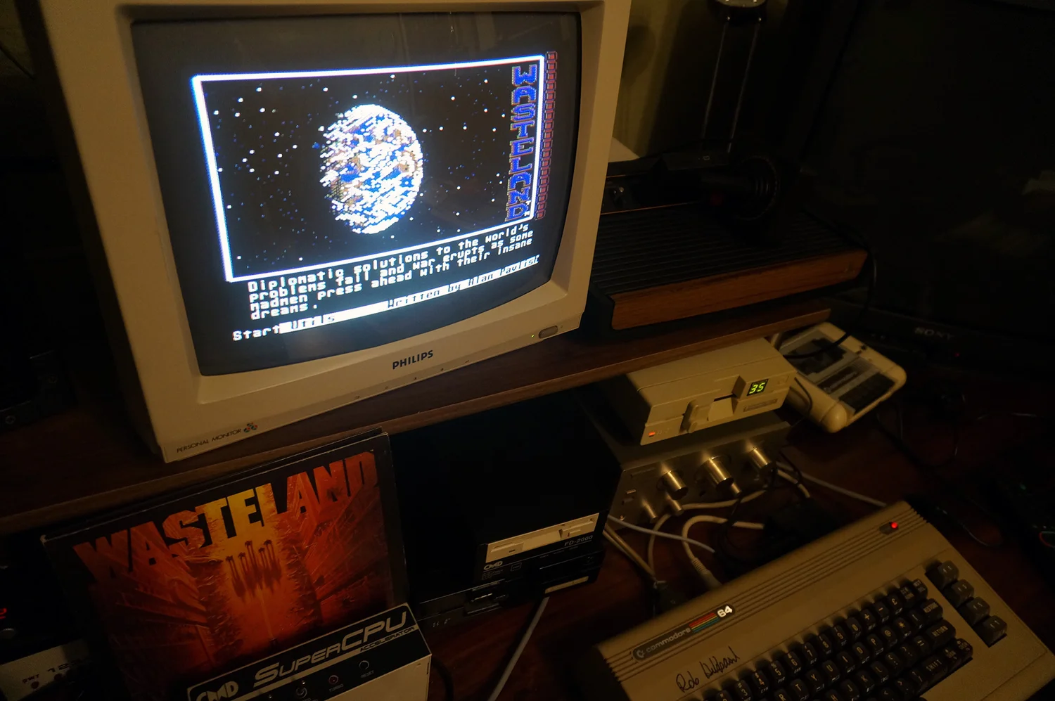 How Wasteland was played in 1988.